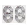 DVD boks for 4 DVDer, 22 mm