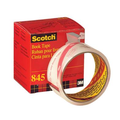 Klar boktape, Scotch 845, 38 mm x 13,7m