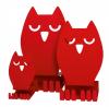 Bokstativ Owl, L, rød