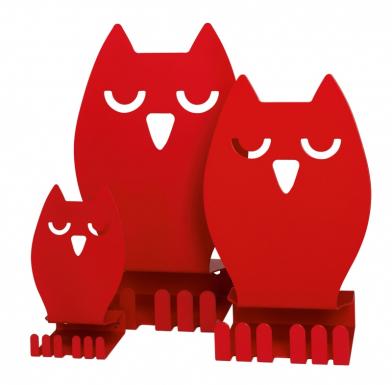 Bokstativ Owl, S, rød