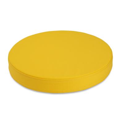 Sittepute Ø35 x H5 cm, gul