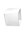 Cube, kube (for utstillingsmateriell), hvit