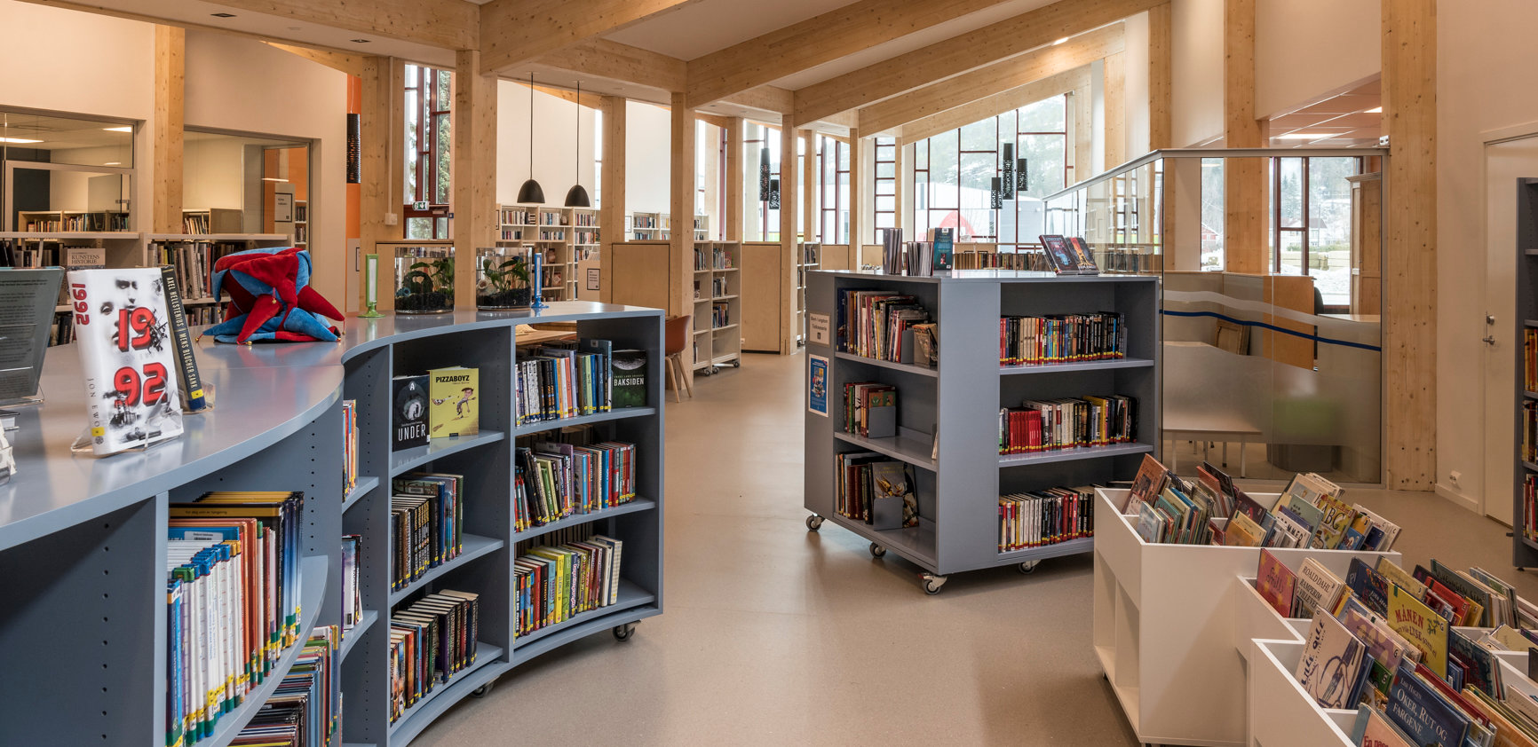 Seljord Bibliotek - interiør